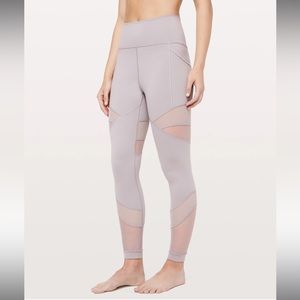 Lululemon Forget The Sweat Tight 25” gray leggings